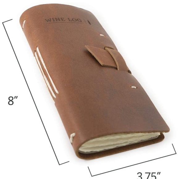 Handmade leather notebook with tempered pages - Picture 1 of 5